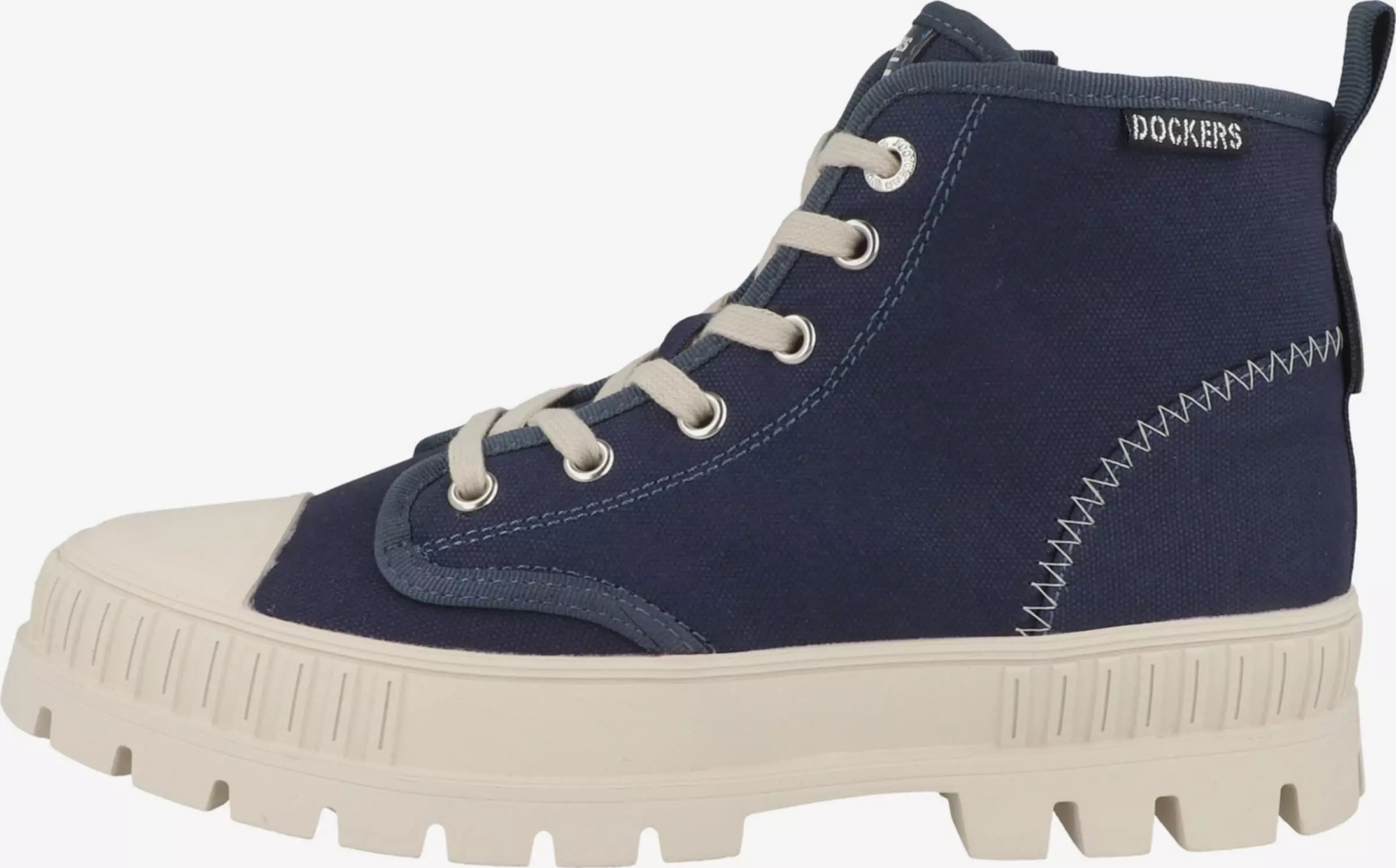 Dockers By Gerli Hoge Sneakers Sneakers Hoog Dames Donkerblauw 2 Dockers By Gerli Hoge Sneakers Sneakers Hoog Dames Donkerblauw - Afbeelding 2