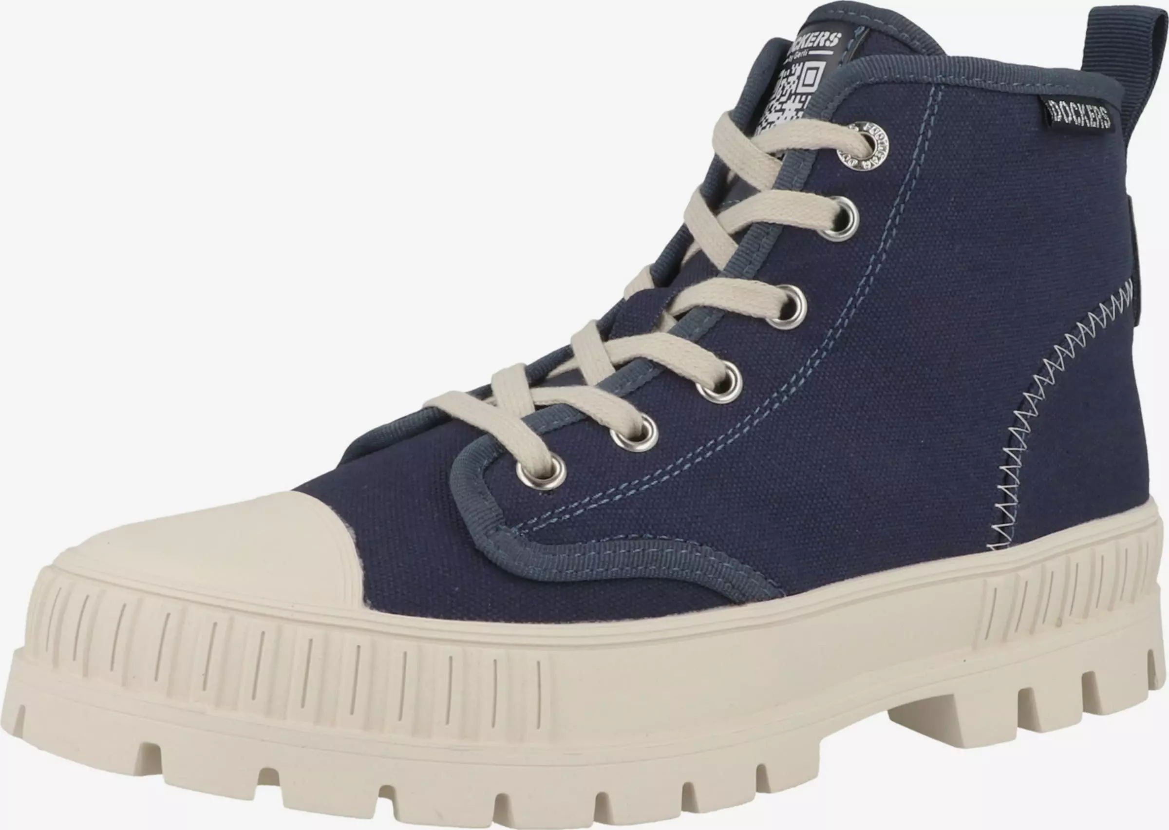 Dockers By Gerli Hoge Sneakers Sneakers Hoog Dames Donkerblauw 1 Dockers By Gerli Hoge Sneakers Sneakers Hoog Dames Donkerblauw