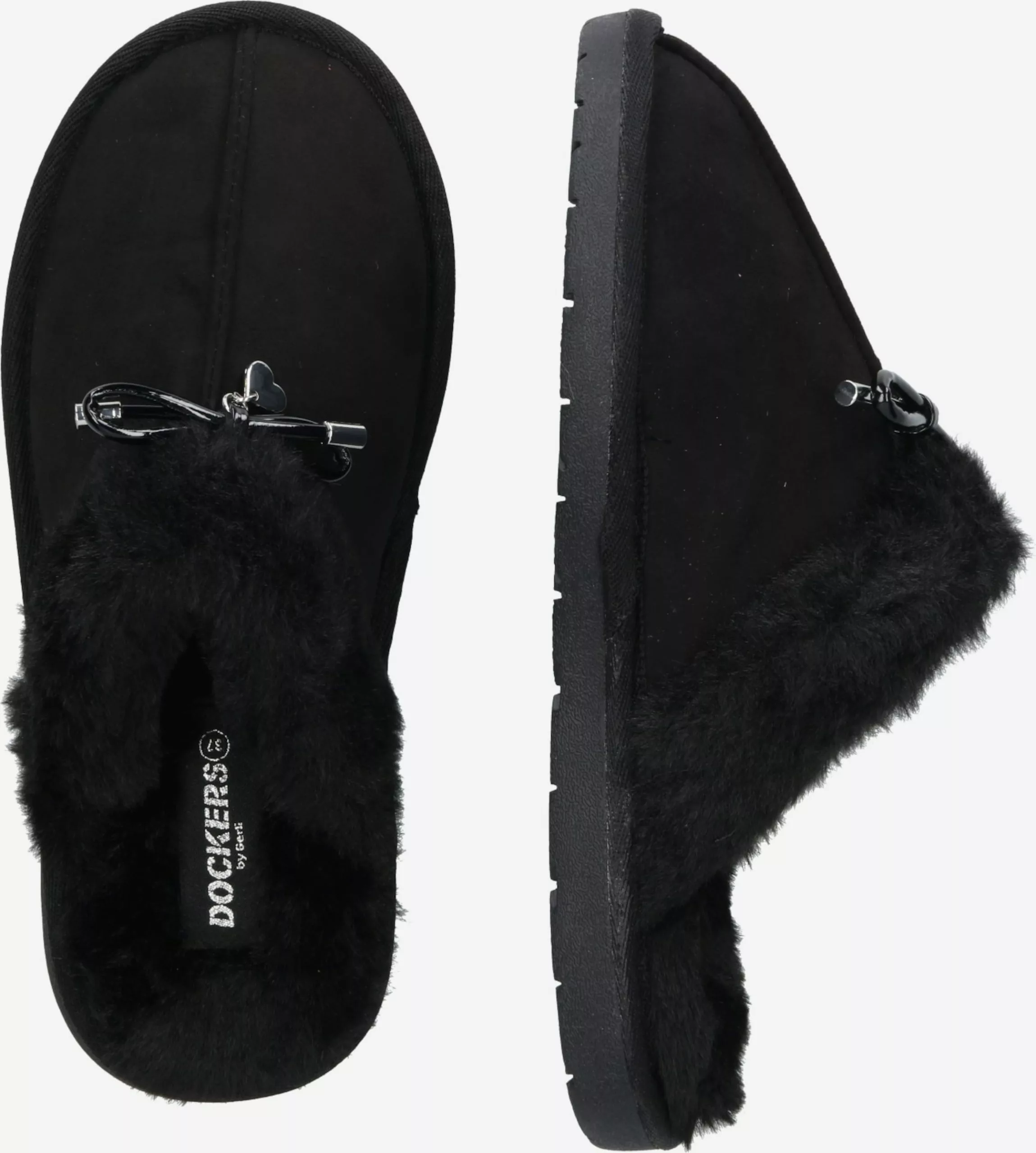 Dockers By Gerli Pantoffels Huisschoenen Dames Zwart 2 Dockers By Gerli Pantoffels Huisschoenen Dames Zwart - Afbeelding 2