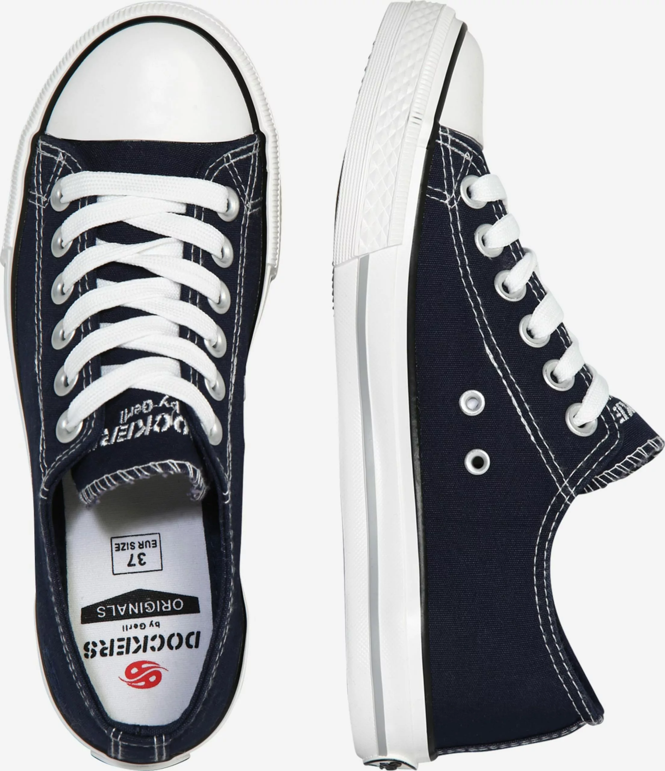 Dockers By Gerli Slip-on Sneakers Slip-on Dames Navy 2 Dockers By Gerli Slip-on Sneakers Slip-on Dames Navy - Afbeelding 2