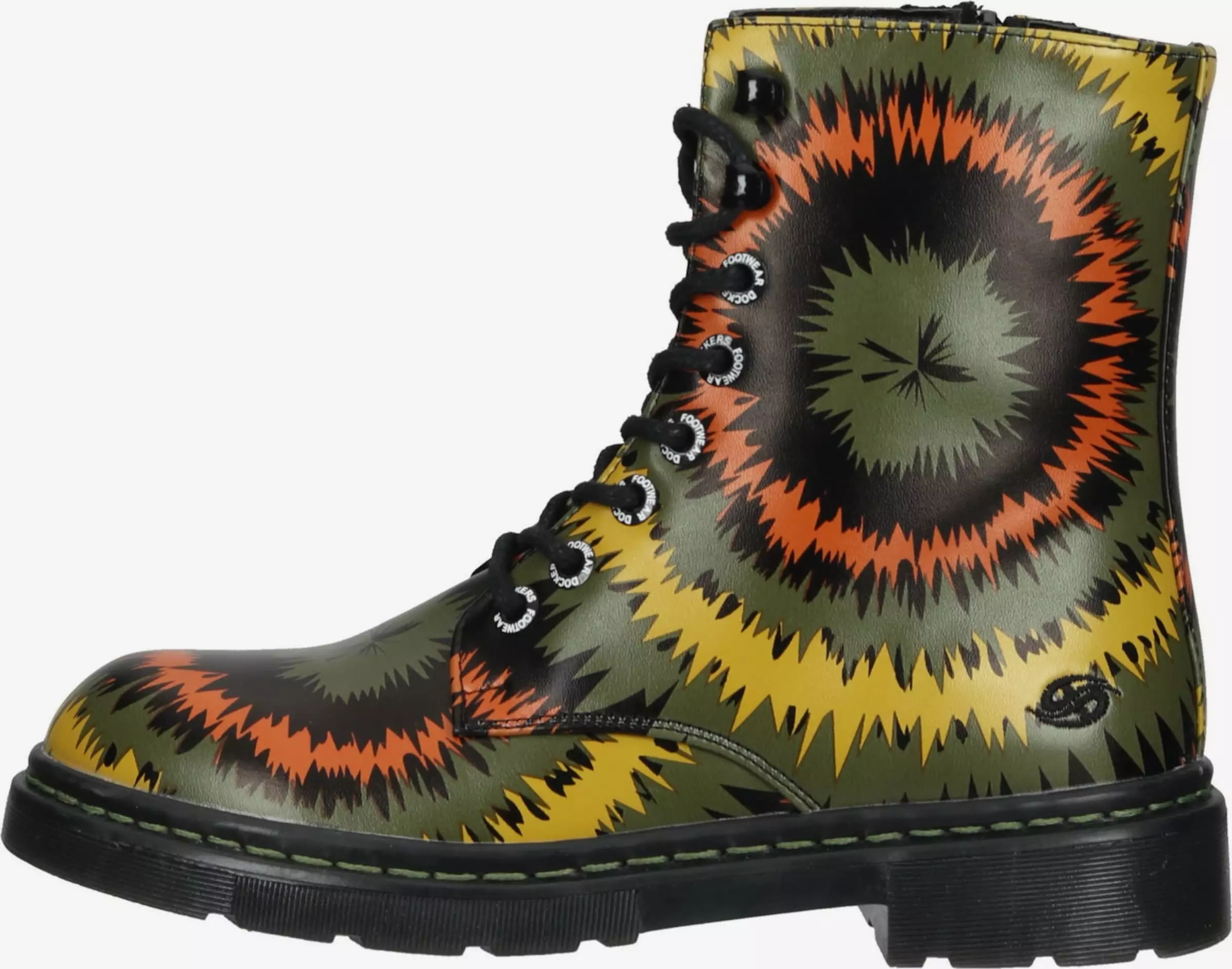 Dockers By Gerli Enkellaarsjes Veterlaarsjes Dames Olijfgroen 2 Dockers By Gerli Enkellaarsjes Veterlaarsjes Dames Olijfgroen - Afbeelding 2