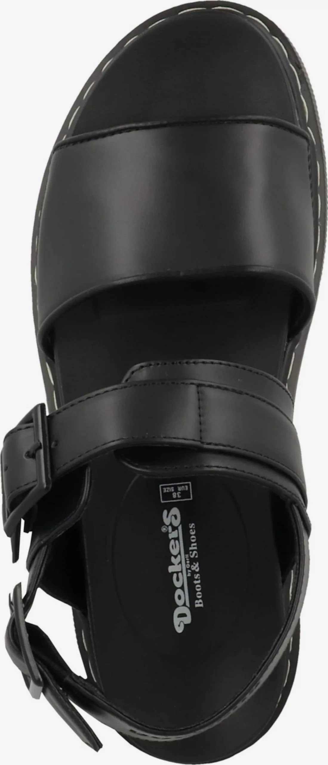 Dockers By Gerli Sandalen Met Hak Sandalen Met Riem Dames Zwart 3 Dockers By Gerli Sandalen Met Hak Sandalen Met Riem Dames Zwart - Afbeelding 3