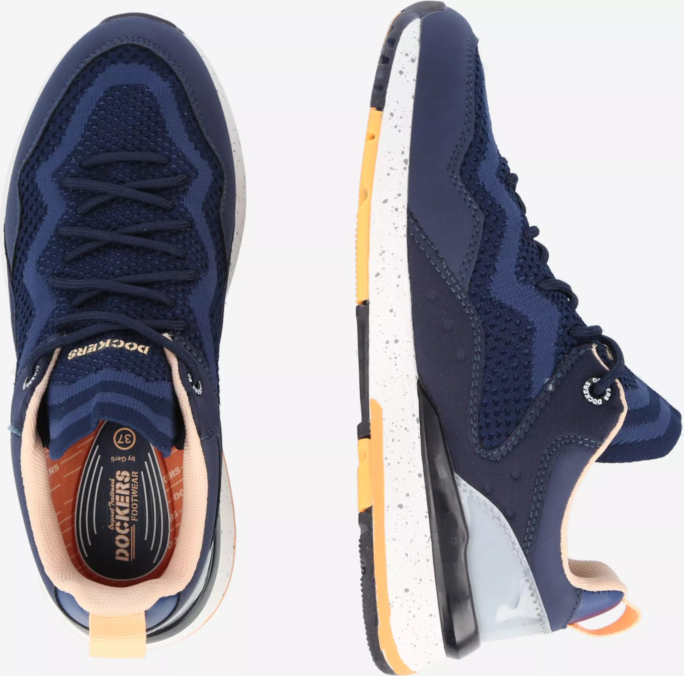 Dockers By Gerli Running Sneakers Sneakers Laag Dames Navy / Smoky Blue / Nachtblauw 2 Dockers By Gerli Running Sneakers Sneakers Laag Dames Navy / Smoky Blue / Nachtblauw - Afbeelding 2