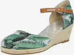 Dockers By Gerli Sandalen Met Hak Sandaal Dames Groen / Spar