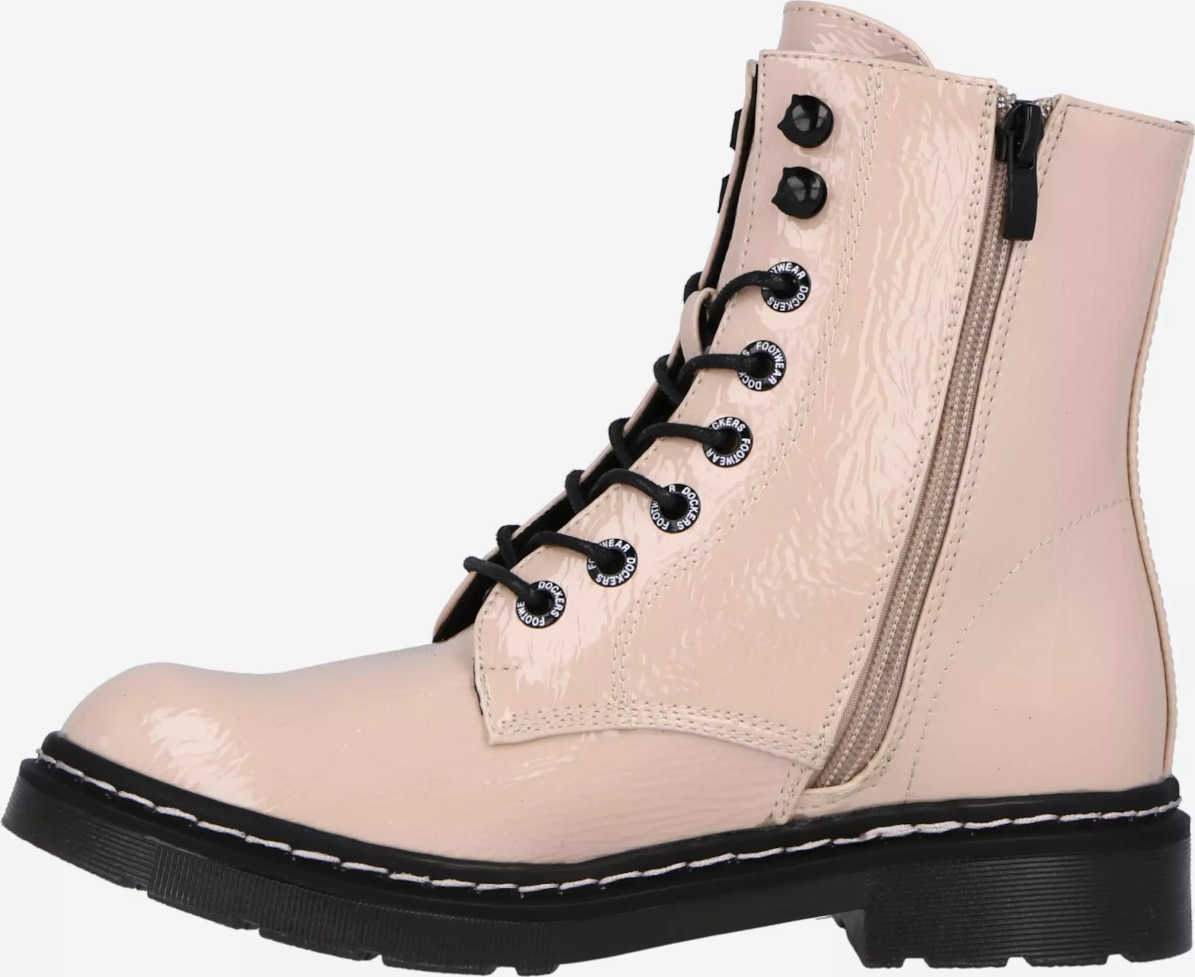 Dockers By Gerli Enkellaarsjes Veterlaarsjes Dames Pastelroze 2 Dockers By Gerli Enkellaarsjes Veterlaarsjes Dames Pastelroze - Afbeelding 2