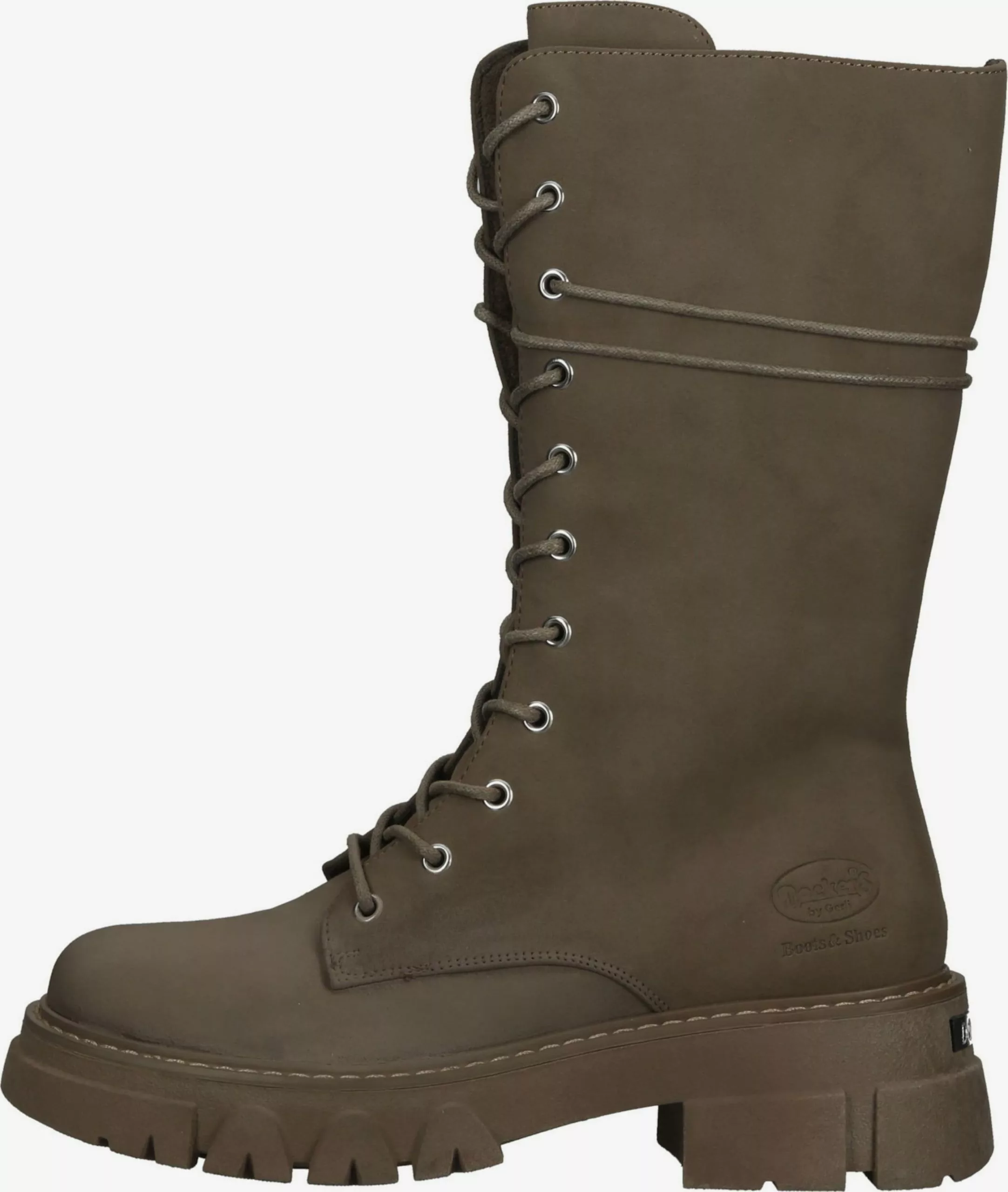 Dockers By Gerli Laarzen Veterlaarzen Dames Taupe 2 Dockers By Gerli Laarzen Veterlaarzen Dames Taupe - Afbeelding 2