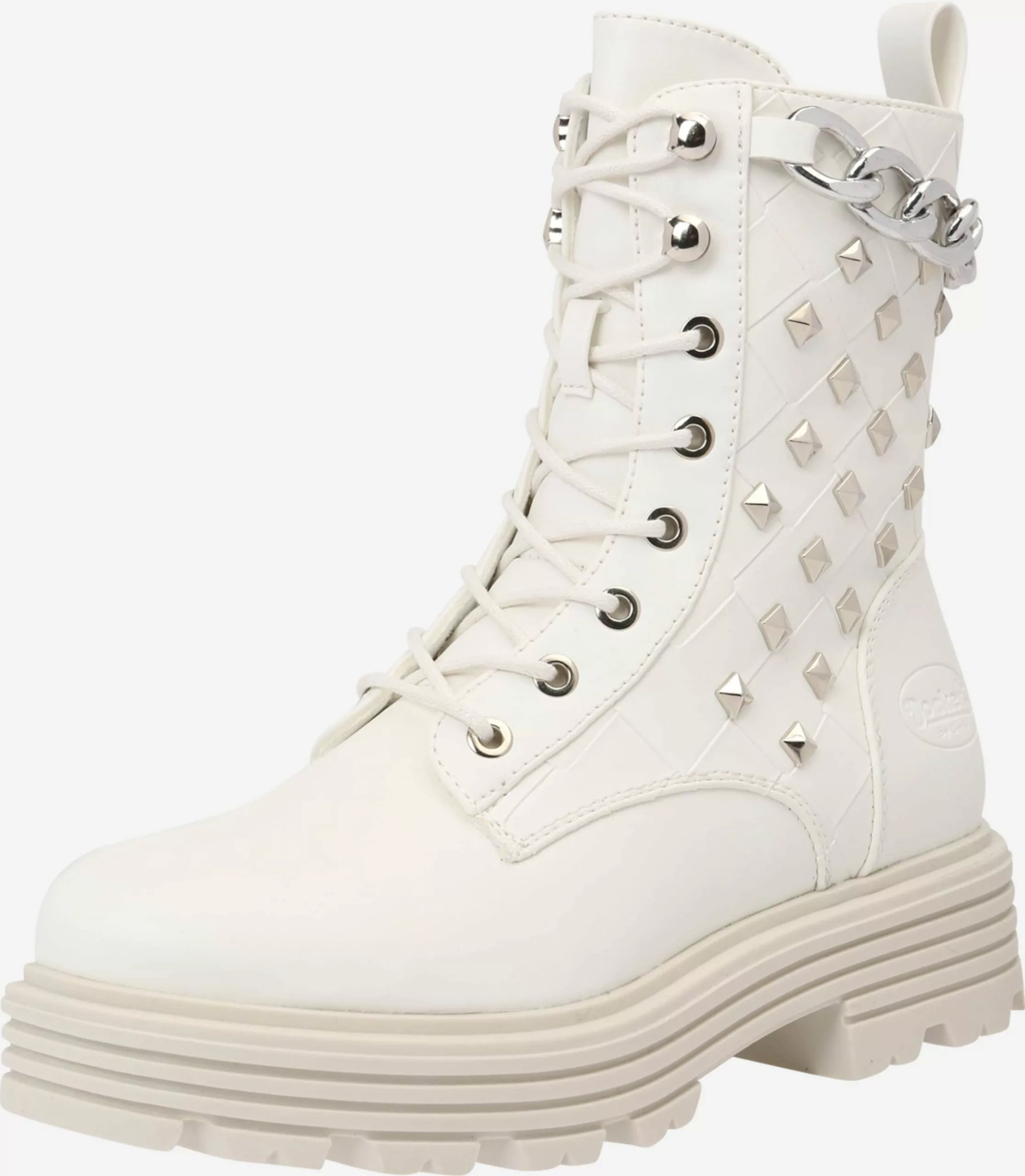 Dockers By Gerli Enkellaarsjes Veterlaarsjes Dames Ecru 1 Dockers By Gerli Enkellaarsjes Veterlaarsjes Dames Ecru