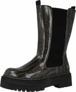 Dockers By Gerli Enkellaarsjes Chelsea Boots Dames Zwart