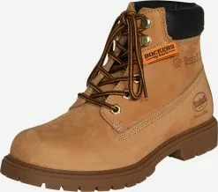 Dockers By Gerli Enkellaarsjes Veterlaarsjes Dames Karamel