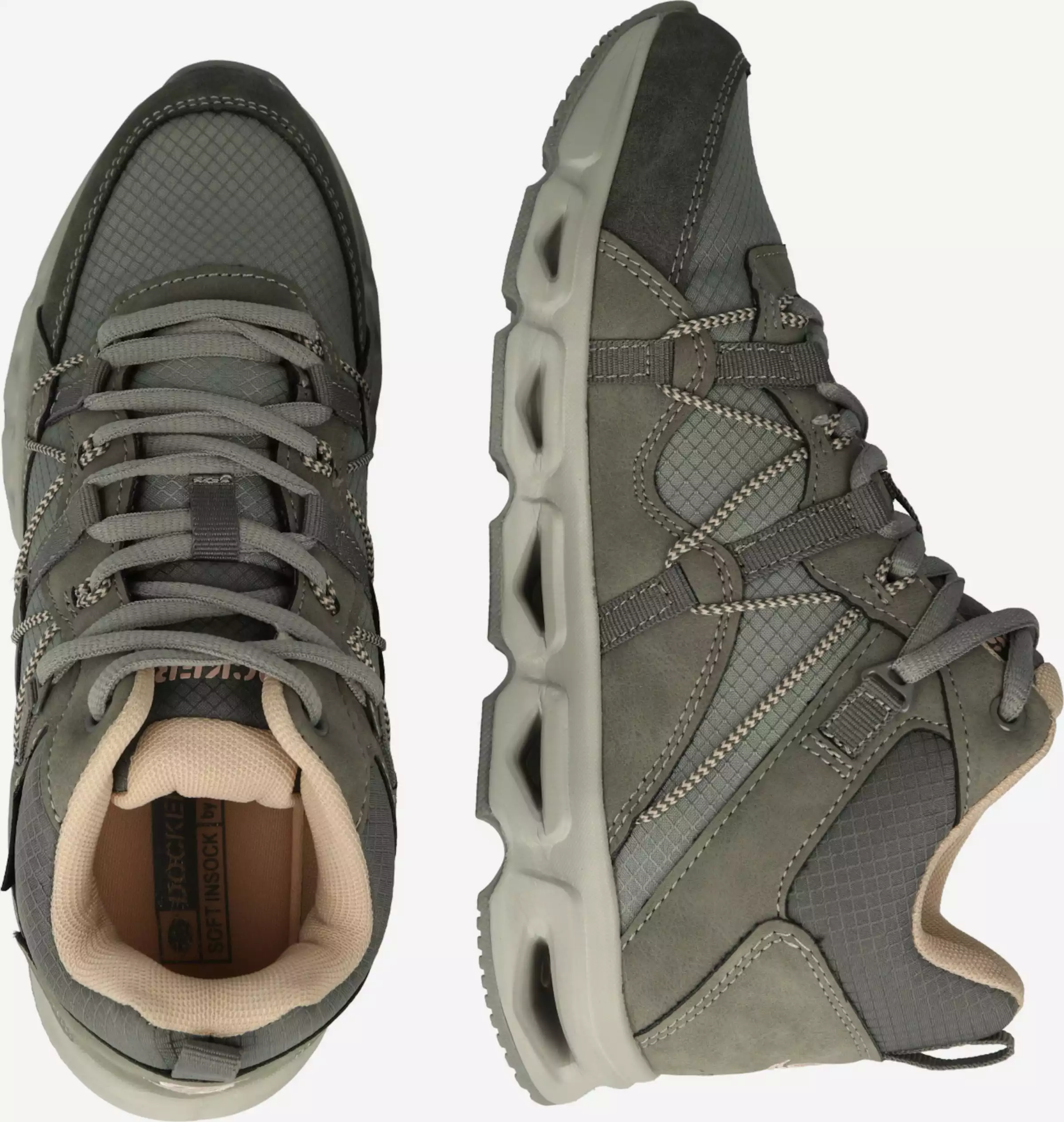 Dockers By Gerli Running Sneakers Sneakers Laag Dames Basaltgrijs / Donkergrijs 2 Dockers By Gerli Running Sneakers Sneakers Laag Dames Basaltgrijs / Donkergrijs - Afbeelding 2