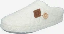 Dockers By Gerli Pantoffels Huisschoenen Dames Wolwit