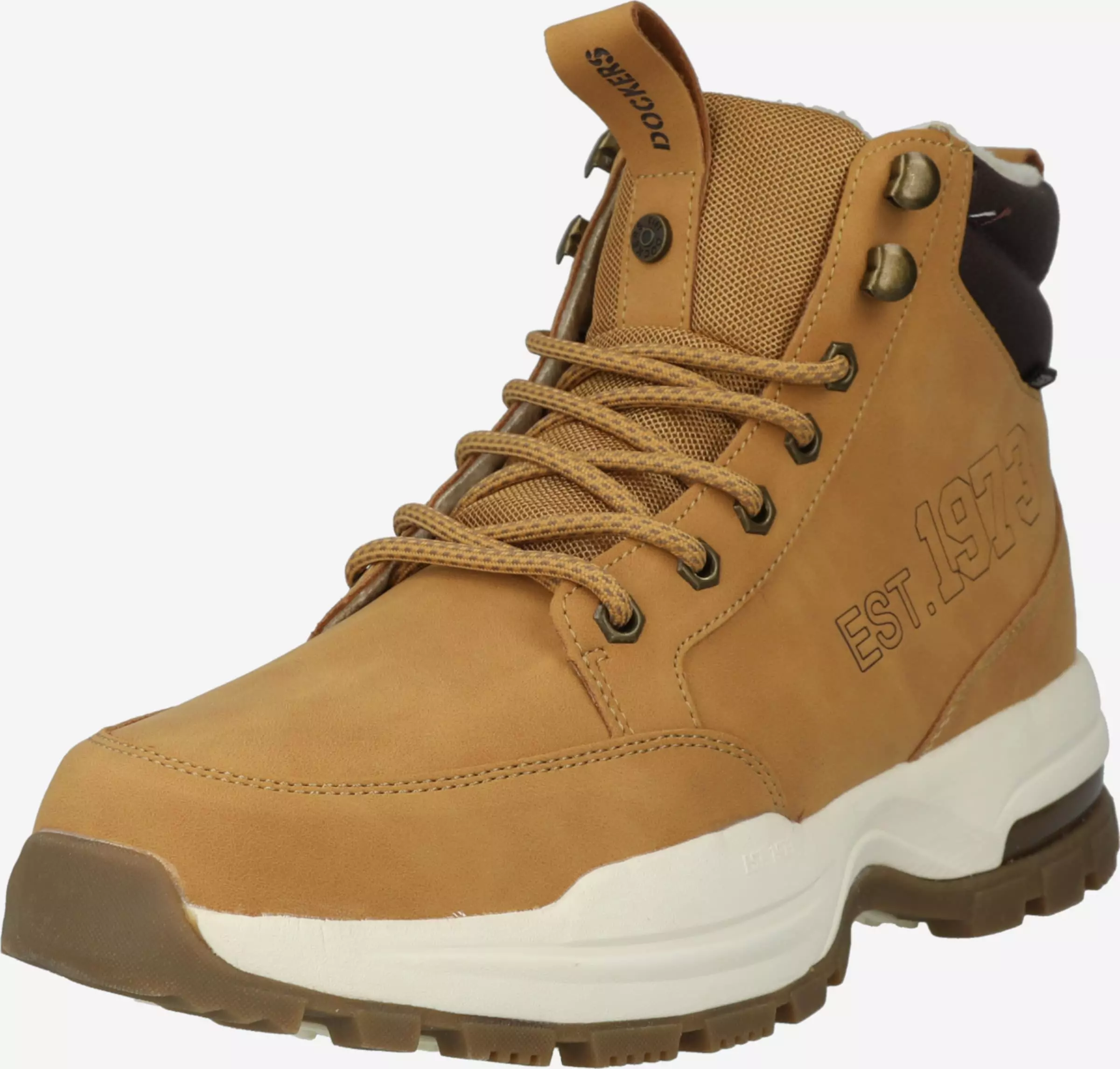 Dockers By Gerli Boots & Laarzen Veterboots Heren Kastanjebruin / Lichtbruin 1 Dockers By Gerli Boots & Laarzen Veterboots Heren Kastanjebruin / Lichtbruin