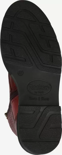 Dockers By Gerli Enkellaarsjes Veterlaarsjes Dames Donkerrood -Dockers by Gerli Verkoop 80409564dbb30bee8134879f93459eb5