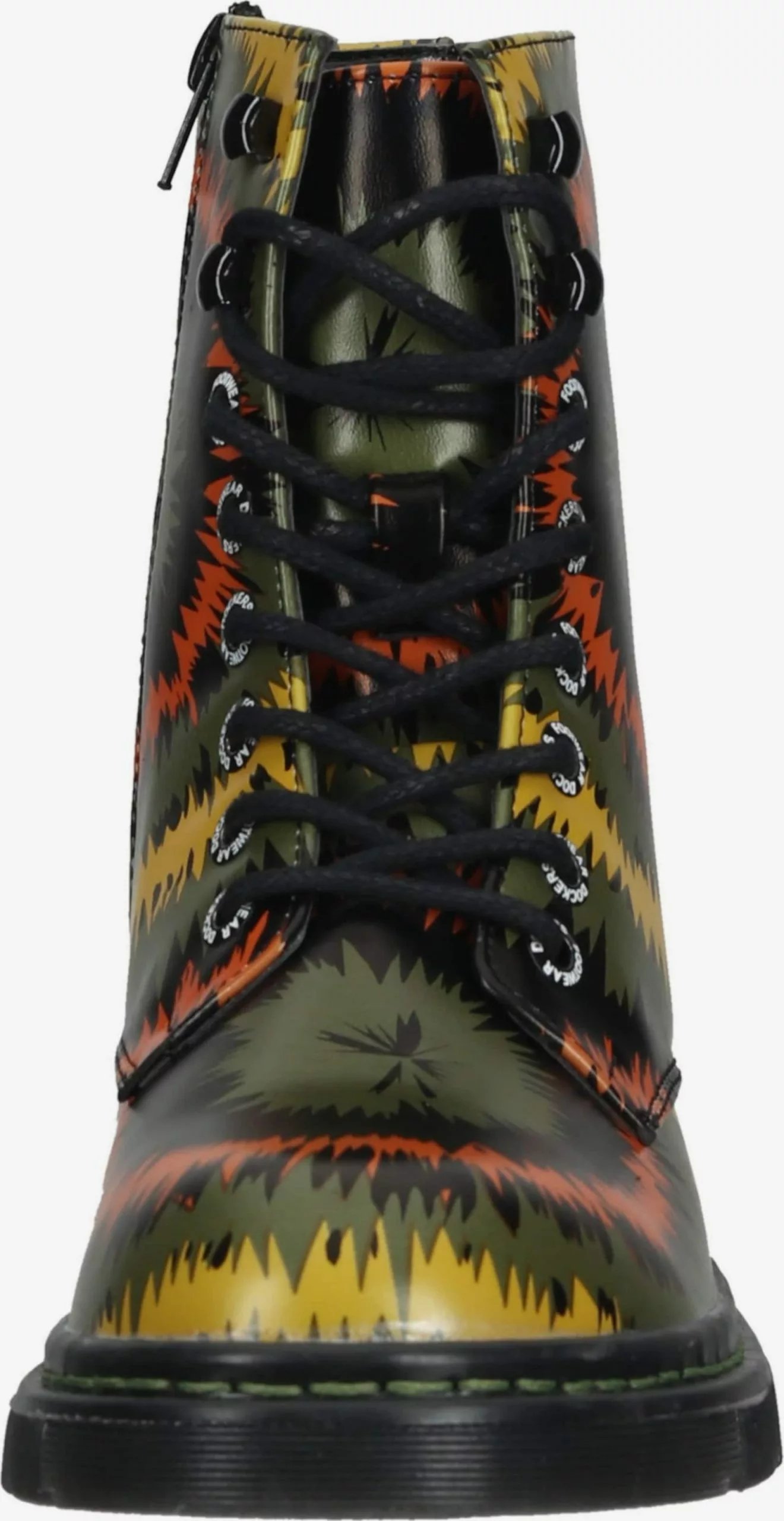 Dockers By Gerli Enkellaarsjes Veterlaarsjes Dames Olijfgroen 3 Dockers By Gerli Enkellaarsjes Veterlaarsjes Dames Olijfgroen - Afbeelding 3