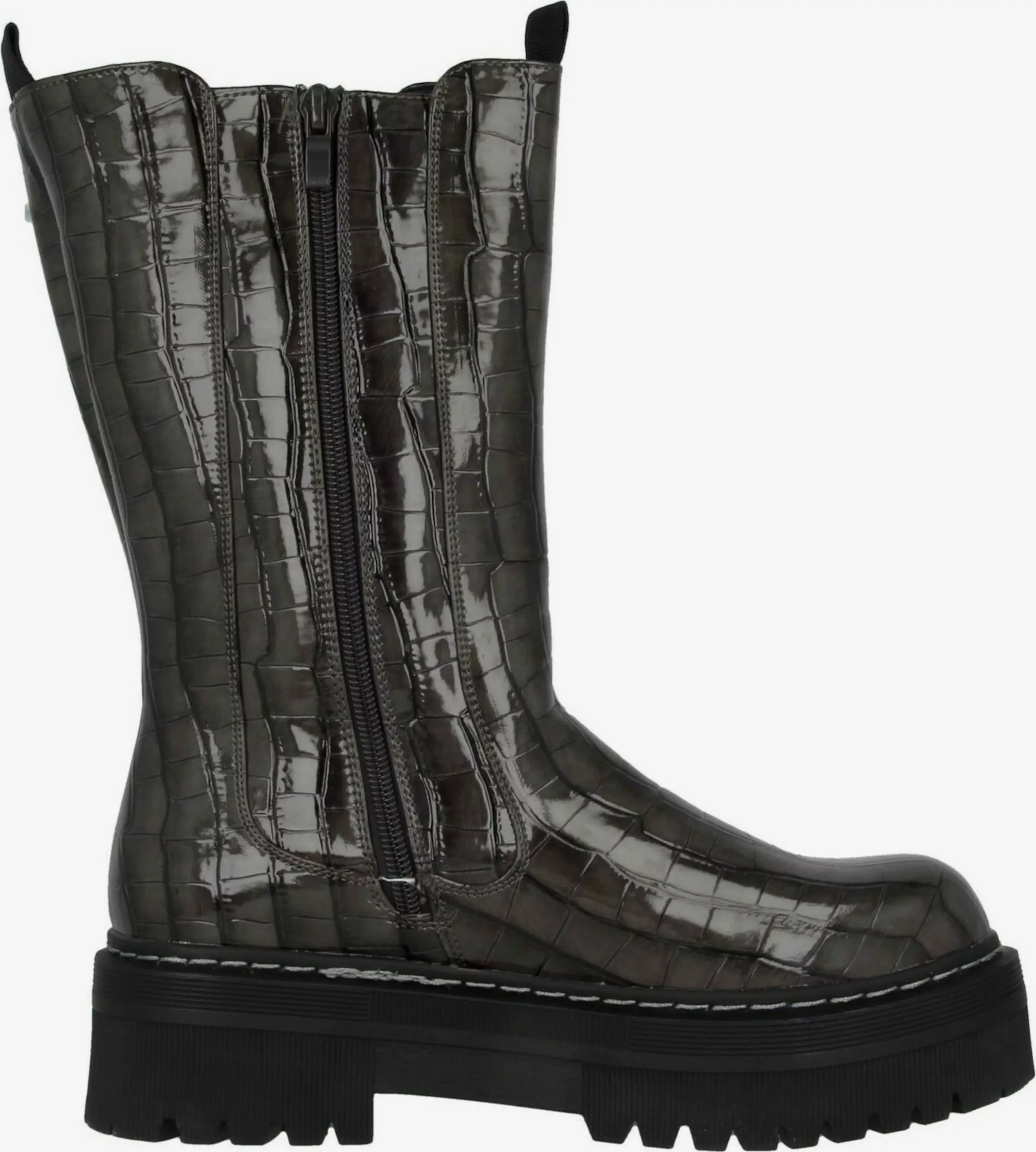 Dockers By Gerli Enkellaarsjes Chelsea Boots Dames Zwart 4 Dockers By Gerli Enkellaarsjes Chelsea Boots Dames Zwart - Afbeelding 4