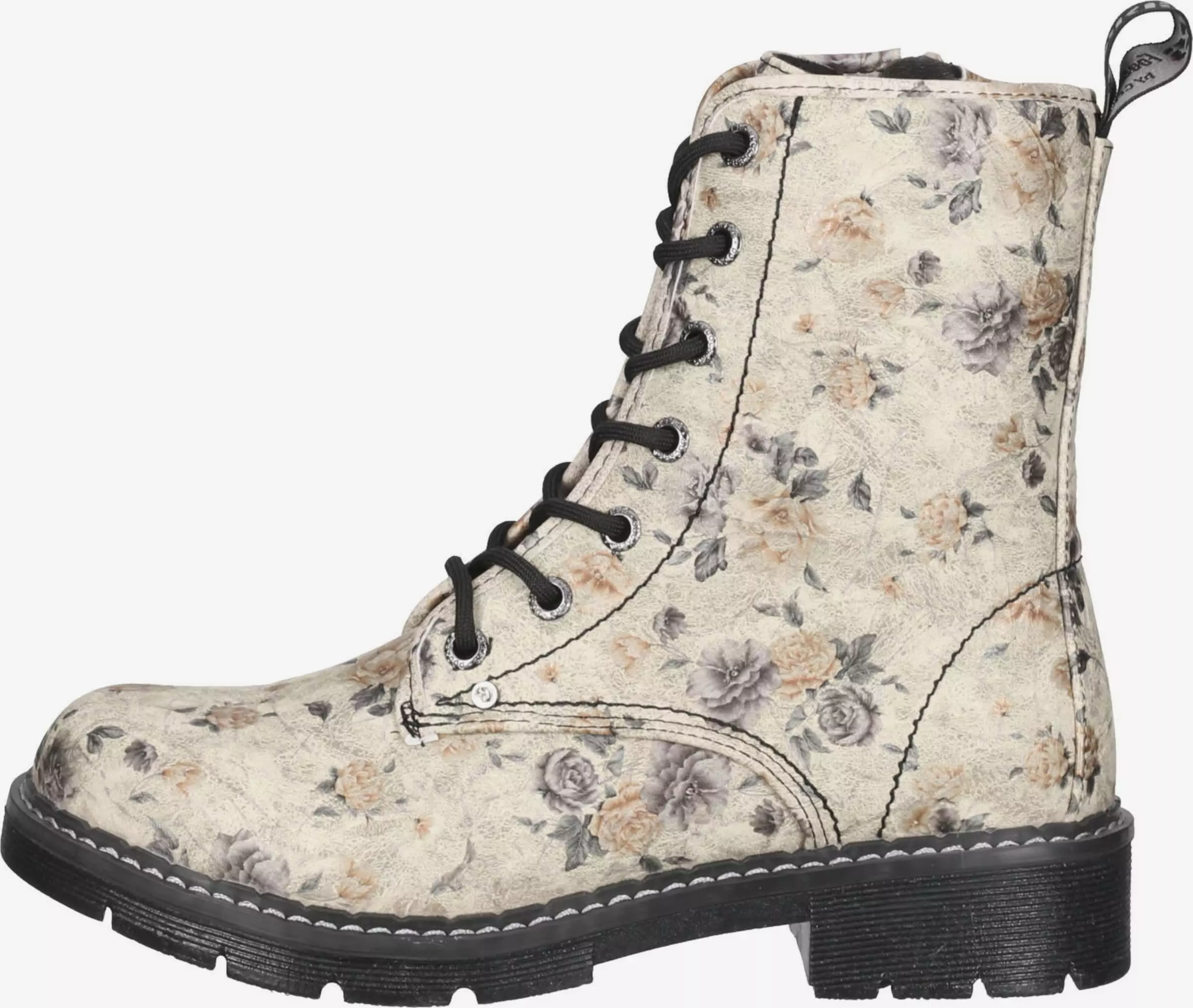 Dockers By Gerli Enkellaarsjes Veterlaarsjes Dames Beige / Chamois / Ecru 2 Dockers By Gerli Enkellaarsjes Veterlaarsjes Dames Beige / Chamois / Ecru - Afbeelding 2