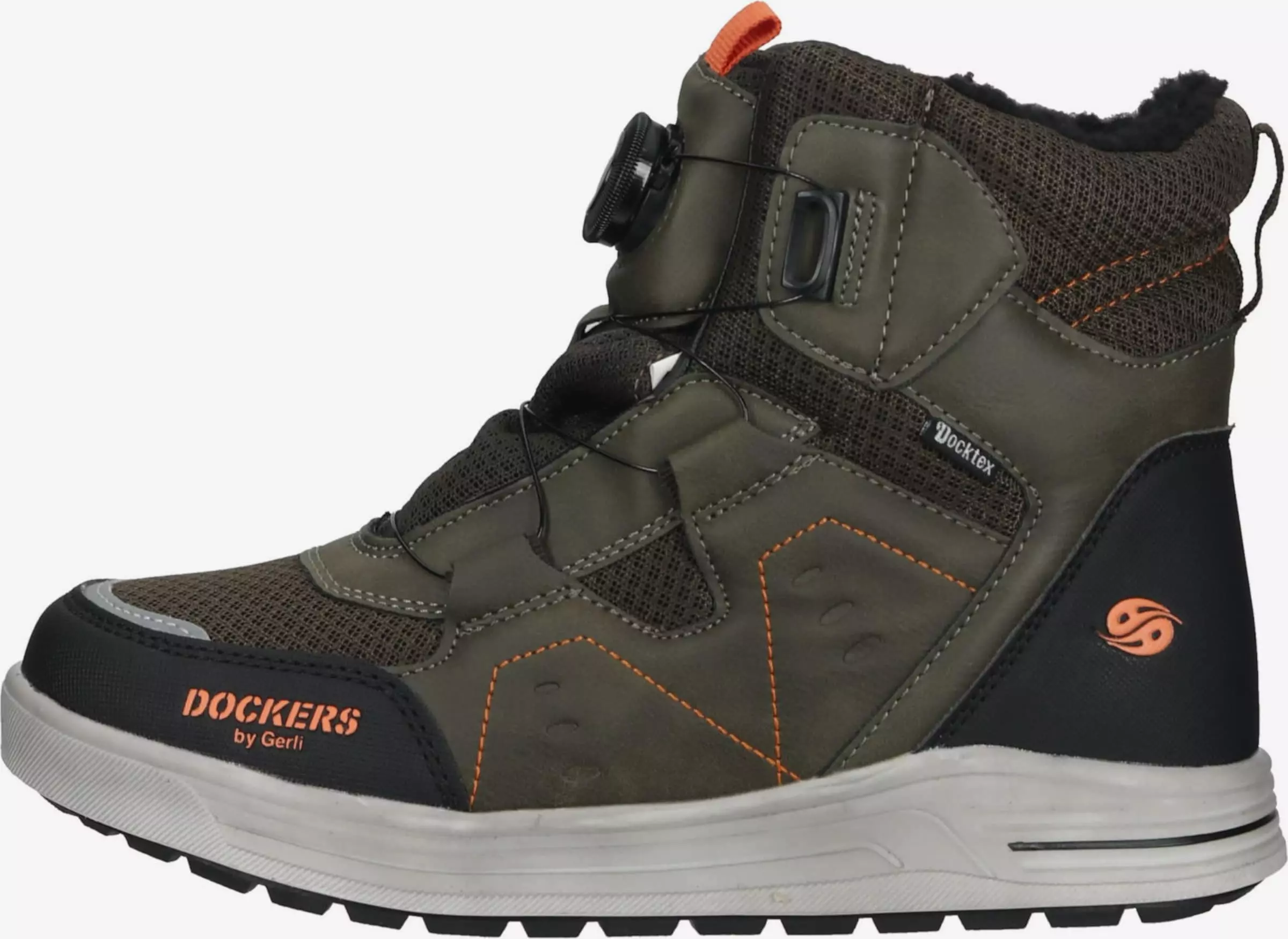 Dockers By Gerli Schoenen Laarzen Kinderen Olijfgroen 2 Dockers By Gerli Schoenen Laarzen Kinderen Olijfgroen - Afbeelding 2