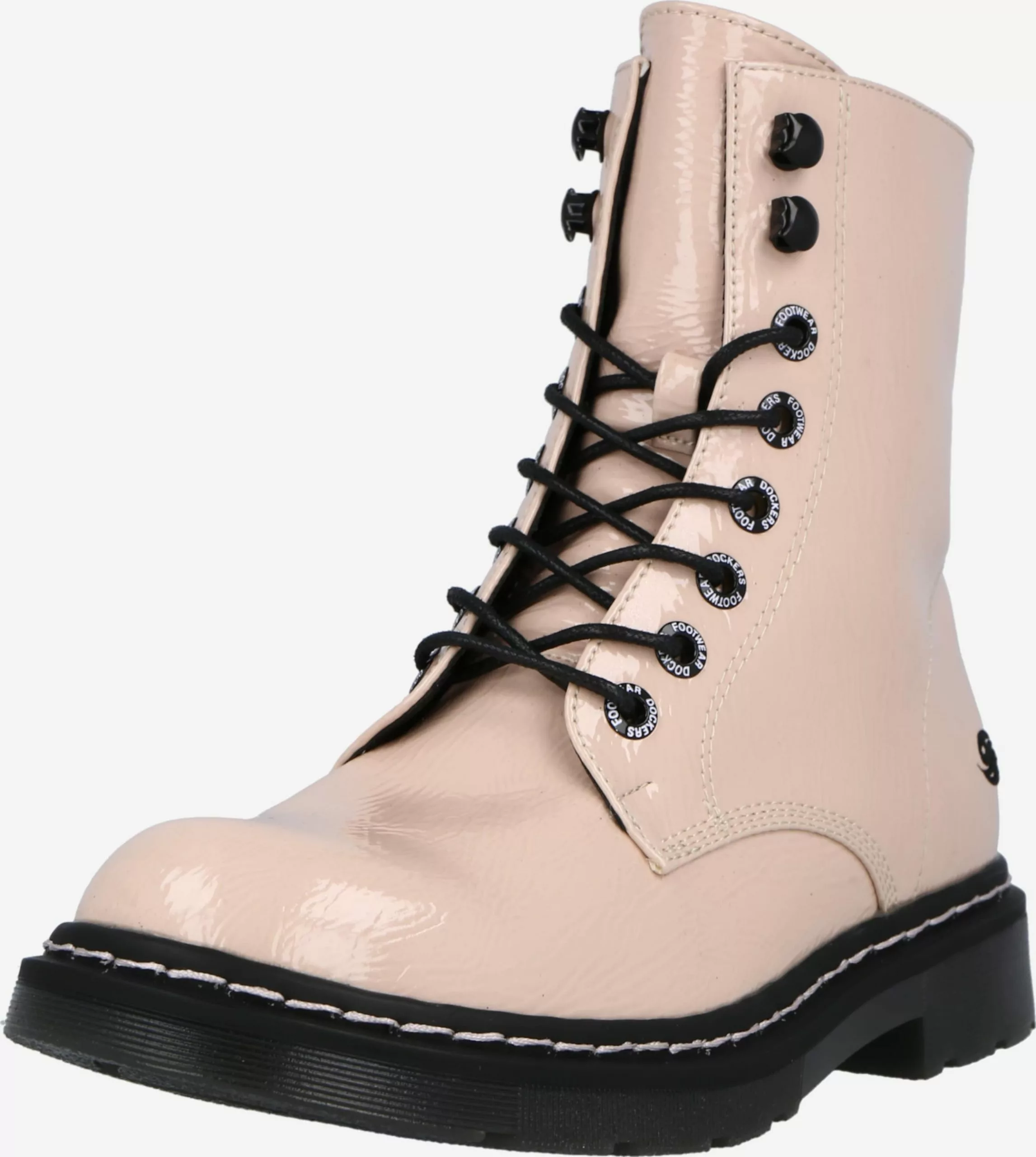 Dockers By Gerli Enkellaarsjes Veterlaarsjes Dames Pastelroze 1 Dockers By Gerli Enkellaarsjes Veterlaarsjes Dames Pastelroze