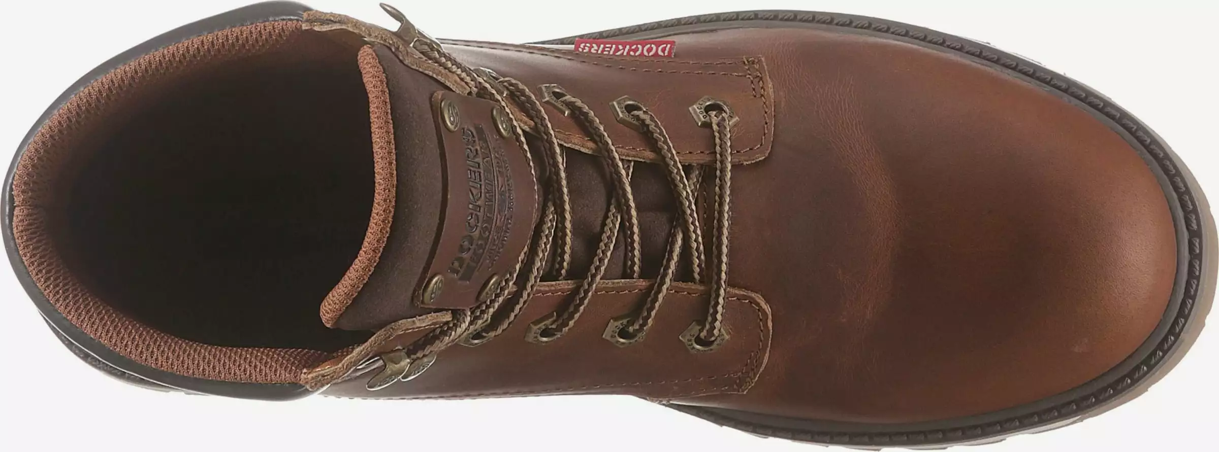 Dockers By Gerli Boots & Laarzen Veterboots Heren Kastanjebruin / Donkerbruin 7 Dockers By Gerli Boots & Laarzen Veterboots Heren Kastanjebruin / Donkerbruin - Afbeelding 7