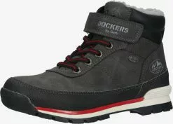 Dockers By Gerli Schoenen Laarzen Kinderen Antraciet / Lichtgrijs / Donkergrijs
