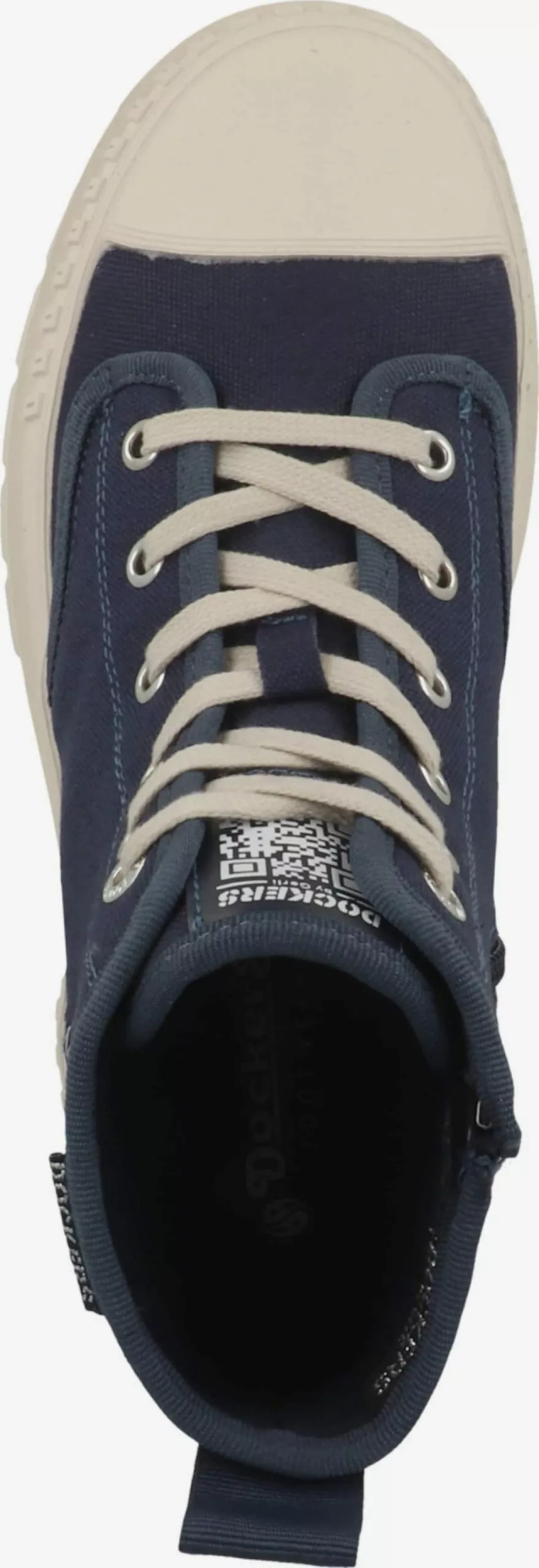 Dockers By Gerli Hoge Sneakers Sneakers Hoog Dames Donkerblauw 3 Dockers By Gerli Hoge Sneakers Sneakers Hoog Dames Donkerblauw - Afbeelding 3