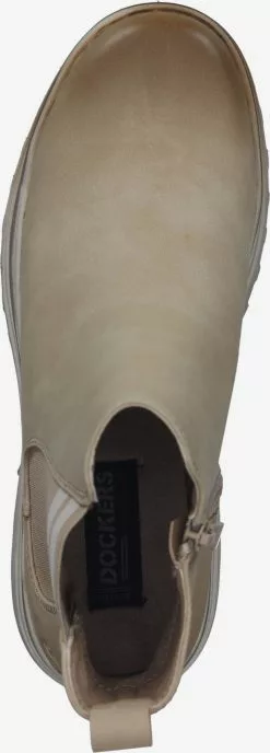Dockers By Gerli Enkellaarsjes Chelsea Boots Dames Ecru / Sand -Dockers by Gerli Verkoop c7666f05966da3f4c7b7c10af1cc5764