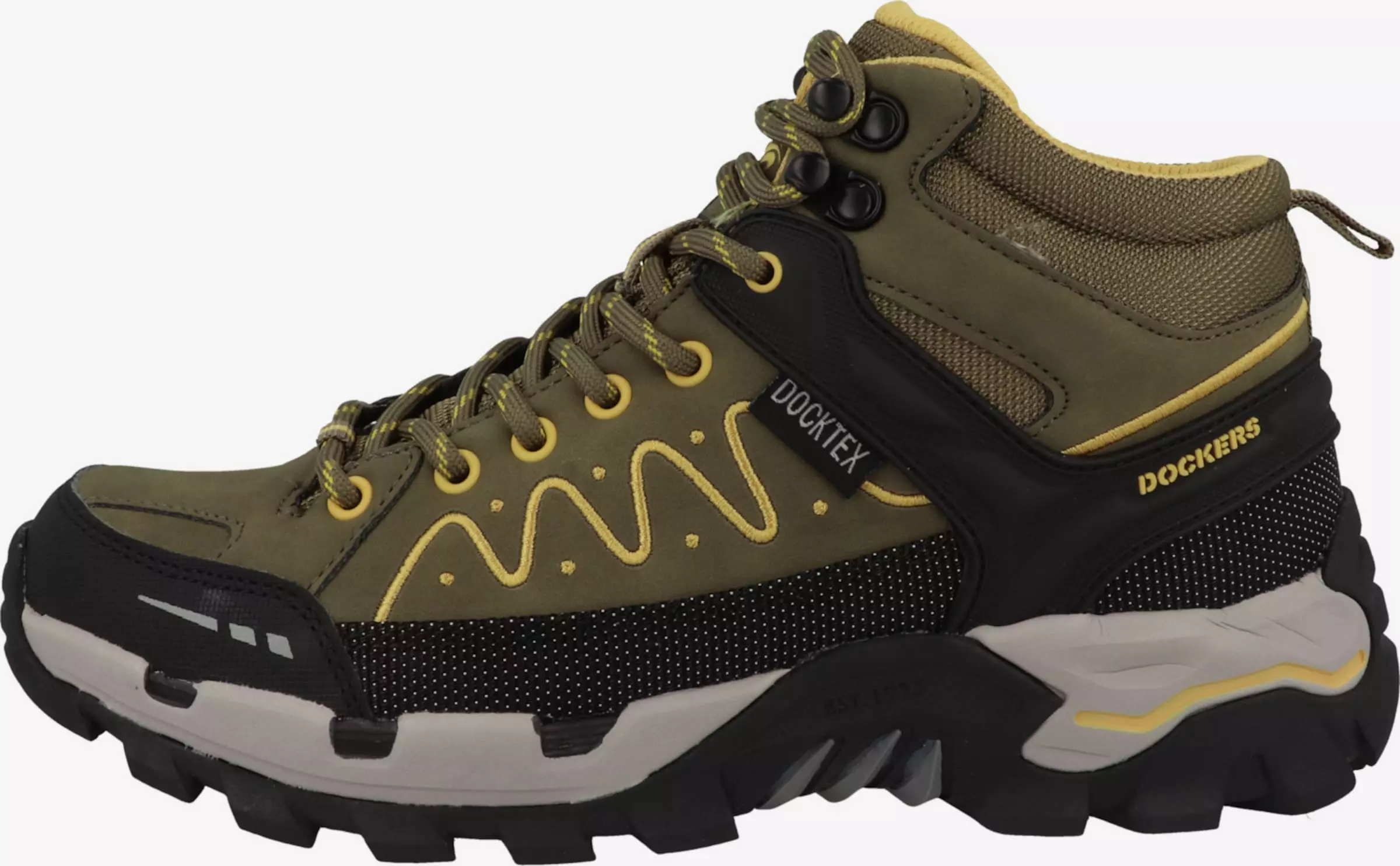 Dockers By Gerli Laarzen Boots Dames Olijfgroen 2 Dockers By Gerli Laarzen Boots Dames Olijfgroen - Afbeelding 2