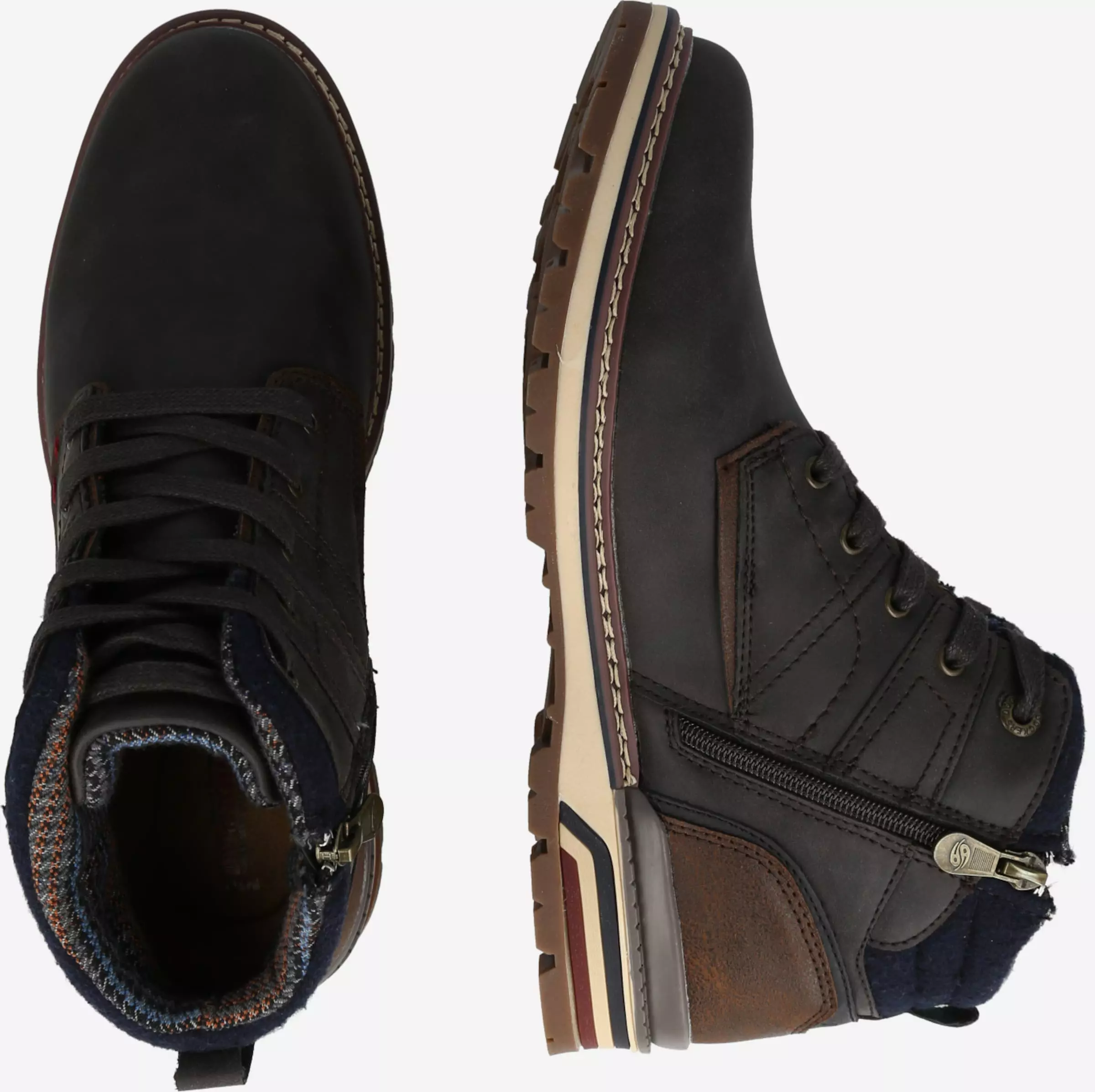 Dockers By Gerli Boots & Laarzen Veterboots Heren Bruin / Chocoladebruin 2 Dockers By Gerli Boots & Laarzen Veterboots Heren Bruin / Chocoladebruin - Afbeelding 2