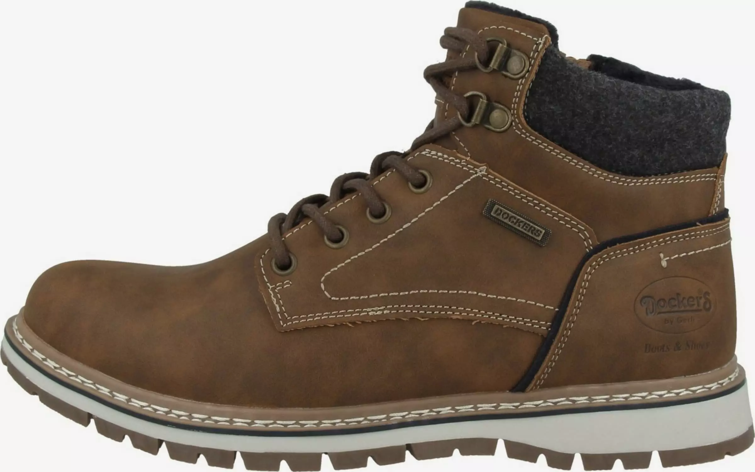 Dockers By Gerli Boots & Laarzen Veterboots Heren Bruin 2 Dockers By Gerli Boots & Laarzen Veterboots Heren Bruin - Afbeelding 2