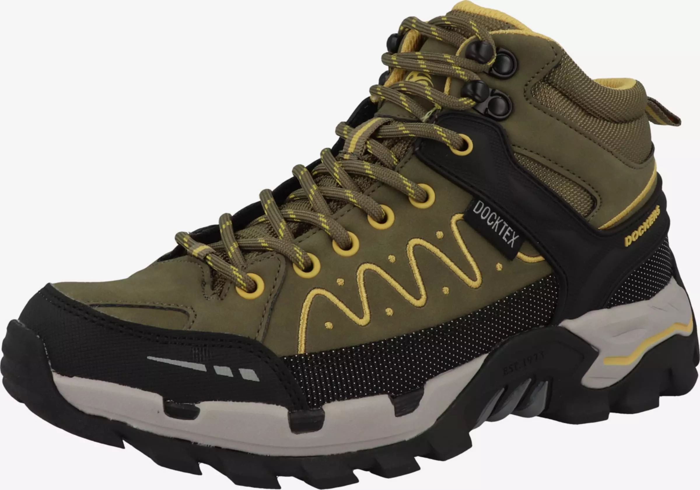 Dockers By Gerli Laarzen Boots Dames Olijfgroen 1 Dockers By Gerli Laarzen Boots Dames Olijfgroen