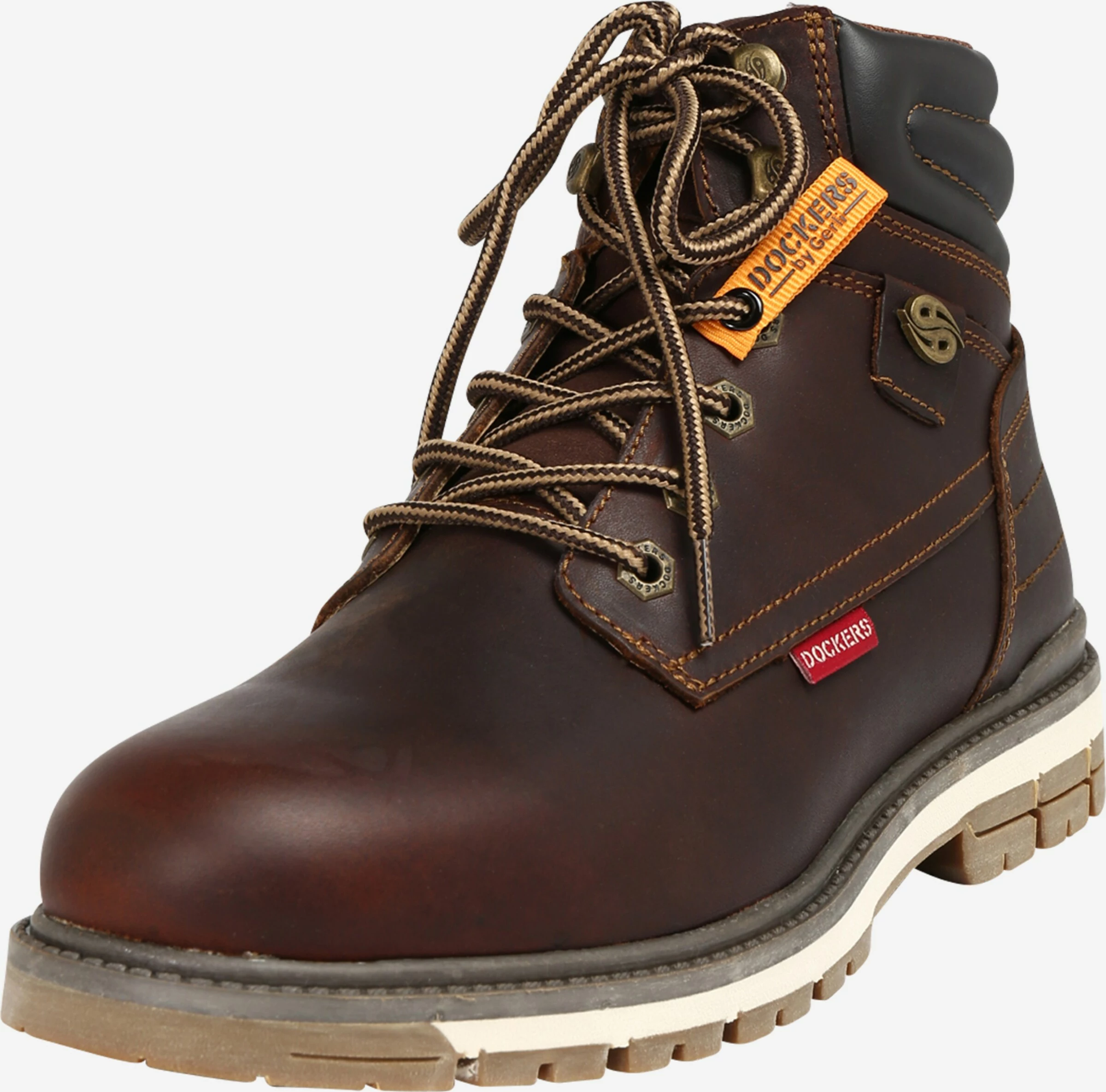 Dockers By Gerli Boots & Laarzen Veterboots Heren Kastanjebruin / Donkerbruin 1 Dockers By Gerli Boots & Laarzen Veterboots Heren Kastanjebruin / Donkerbruin