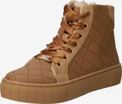 Dockers By Gerli Hoge Sneakers Sneakers Hoog Dames Karamel