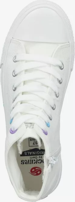 Dockers By Gerli Hoge Sneakers Sneakers Hoog Dames Wit -Dockers by Gerli Verkoop f2b08a32f84a50f45ff07e445a2dade0