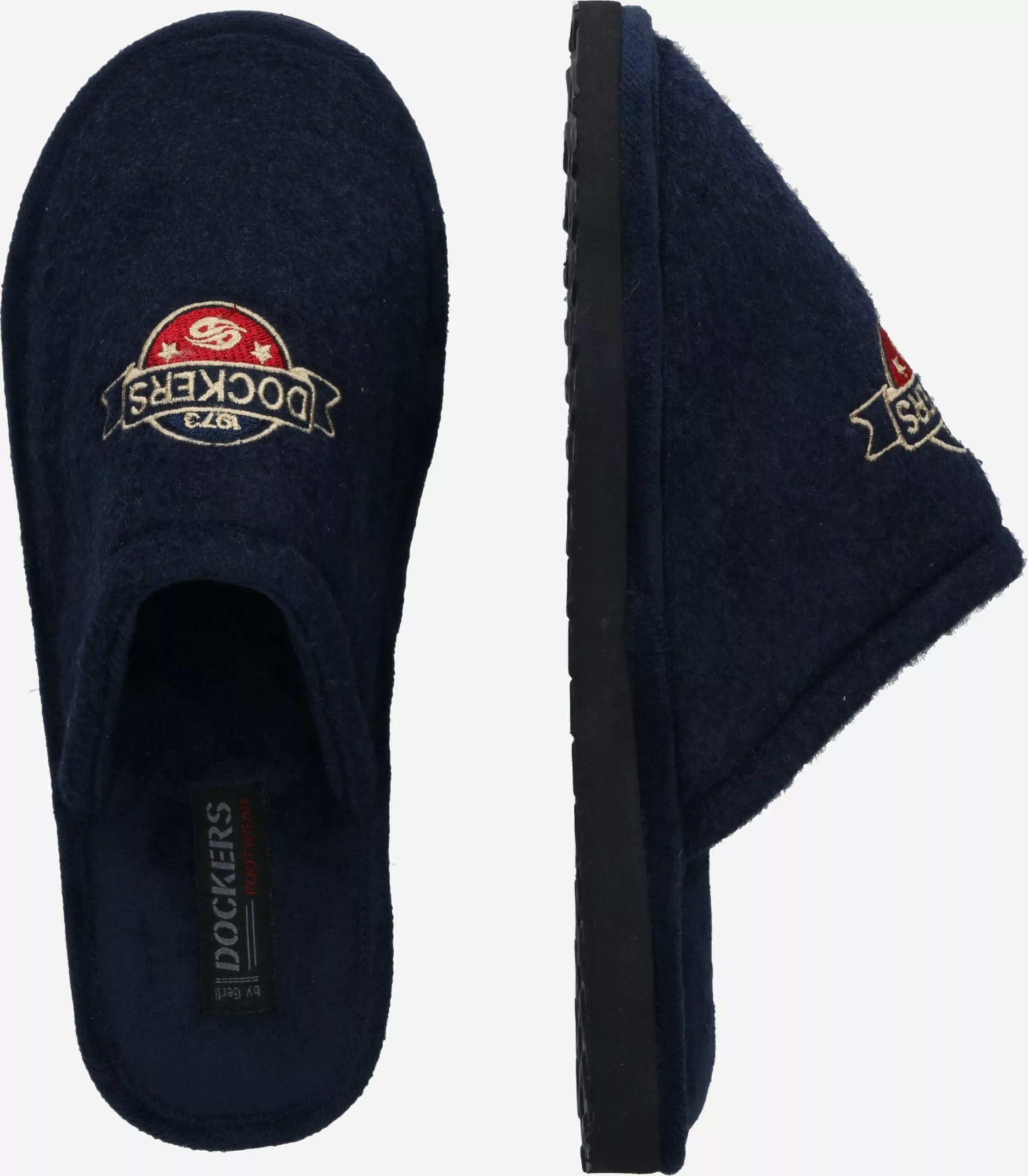 Dockers By Gerli Pantoffels Huisschoen Heren Donkerblauw 2 Dockers By Gerli Pantoffels Huisschoen Heren Donkerblauw - Afbeelding 2