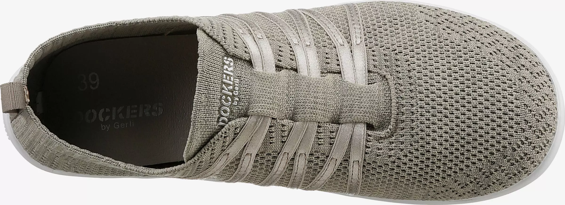 Dockers By Gerli Slip-on Sneakers Slip-on Dames Beige / Lichtbeige 4 Dockers By Gerli Slip-on Sneakers Slip-on Dames Beige / Lichtbeige - Afbeelding 4