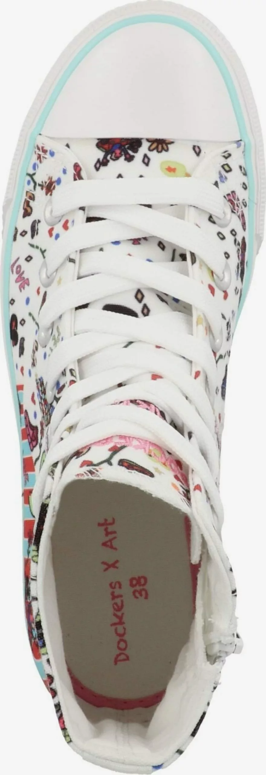 Dockers By Gerli Slip-on Sneakers Slip-on Dames Wit 3 Dockers By Gerli Slip-on Sneakers Slip-on Dames Wit - Afbeelding 3